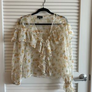 Mariel Blouse in Misty Yellow